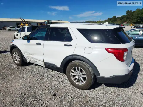 1FMSK7BH6LGB60535 — 2020 Ford Explorer, фото 2 с аукциона Copart, Сторона
