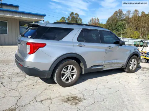 1FMSK8DHXLGB94450 — 2020 Ford Explorer, фото 3 с аукциона Copart, Сторона