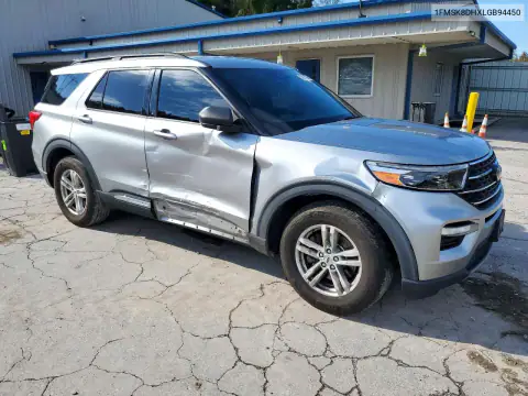 1FMSK8DHXLGB94450 — 2020 Ford Explorer, фото 4 с аукциона Copart, Сторона