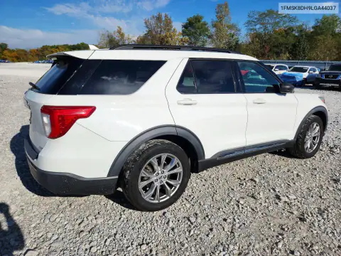 1FMSK8DH9LGA44037 — 2020 Ford Explorer, фото 3 с аукциона Copart, Передняя часть