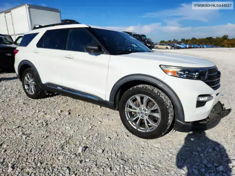 1FMSK8DH9LGA44037 — 2020 Ford Explorer, фото 4 с аукциона Copart, Передняя часть