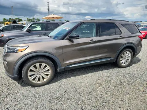 1FMSK7FH9MGA78567 — 2021 Ford Explorer, Задняя часть (Rear End), фото до ремонта