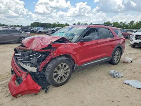 1FMSK7DH3MGB31475 — 2021 Ford Explorer, Передняя часть (Front End), фото до ремонта