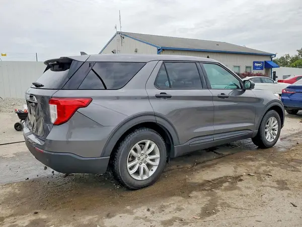 1FMSK7BH1MGA02119 — 2021 Ford Explorer, фото 3 с аукциона Copart, Задняя часть
