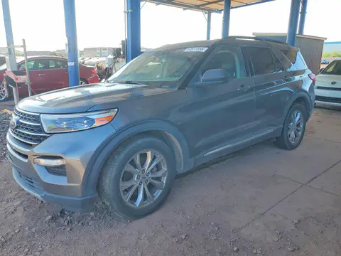 1FMSK8DH0MGA01045 — 2021 Ford Explorer, Передняя часть (Front End), фото до ремонта