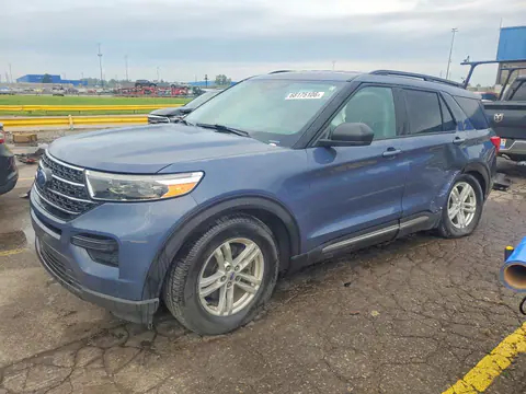 1FMSK8DH1MGC33251 — 2021 Ford Explorer, Боковая часть (Side), фото до ремонта