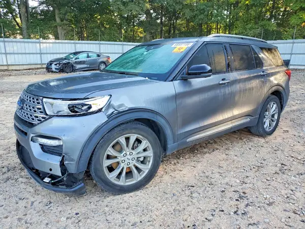 1FMSK7FH6MGB33668 — 2021 Ford Explorer, Передняя часть (Front End), фото до ремонта