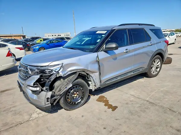 1FMSK7DH8MGC09829 — 2021 Ford Explorer, Передняя часть (Front End), фото до ремонта