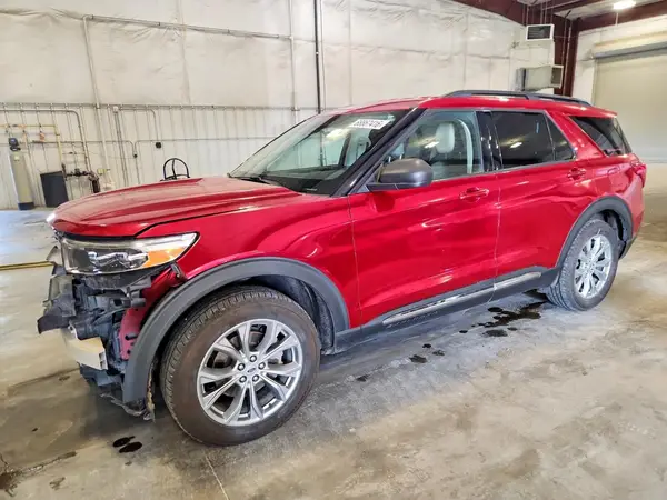 1FMSK8DH8MGC34039 — 2021 Ford Explorer, Передняя часть (Front End), фото до ремонта