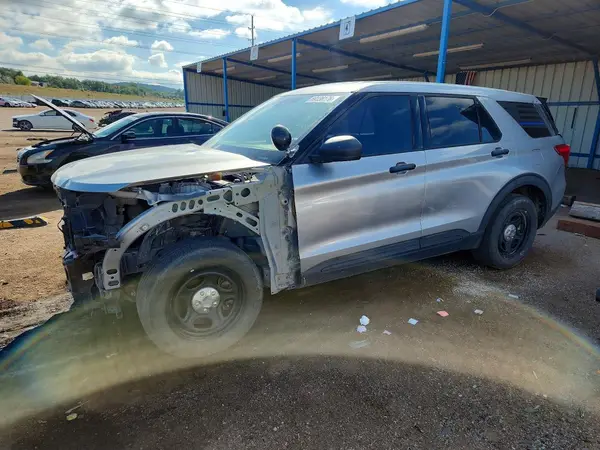 1FM5K8AB2MGA42371 — 2021 Ford Explorer, Передняя часть (Front End), фото до ремонта