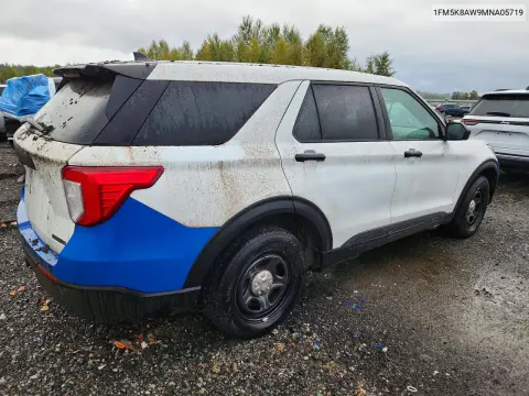 2021 Ford Explorer Police Interceptor VIN 1FM5K8AW9MNA05719 фото 3