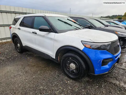 2021 Ford Explorer Police Interceptor VIN 1FM5K8AW9MNA05719 фото 4