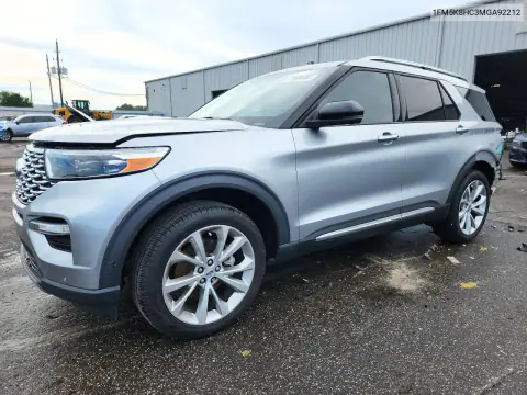 2021 Ford Explorer Platinum VIN 1FM5K8HC3MGA92212 фото 1