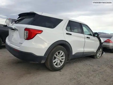 2021 Ford Explorer VIN 1FMSK8BH1MGC06506 фото 3