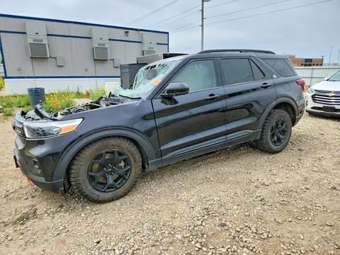 1FMSK8JH0NGC15524 — 2022 Ford Explorer, Передняя часть (Front End), фото до ремонта
