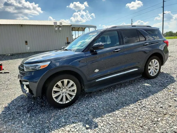 1FM5K8LC9NGA83149 — 2022 Ford Explorer, Передняя часть (Front End), фото до ремонта