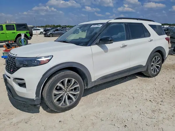 1FM5K8GC0NGB78418 — 2022 Ford Explorer, Задняя часть (Rear End), фото до ремонта
