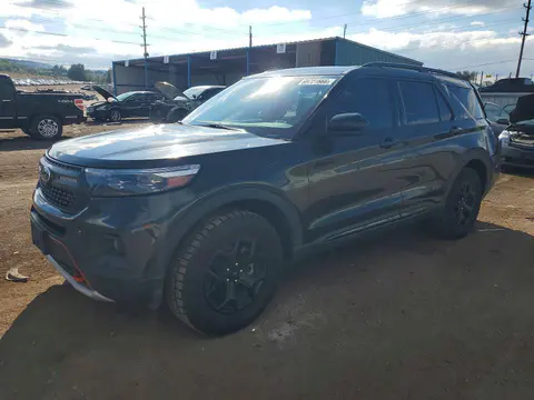 1FMSK8JH0NGC09030 — 2022 Ford Explorer, Задняя часть (Rear End), фото до ремонта
