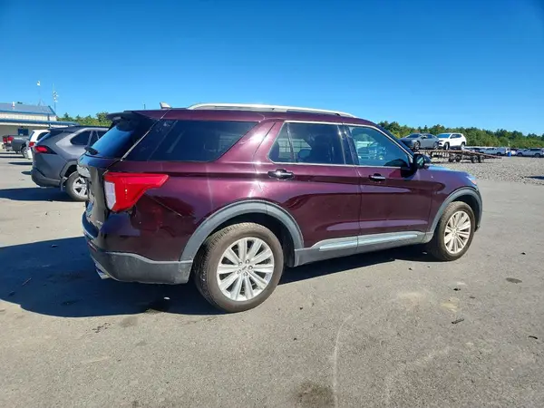 1FMSK8FH8NGC11813 — 2022 Ford Explorer, фото 3 с аукциона Copart, Задняя часть