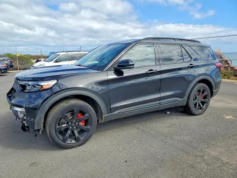 1FM5K8GC8NGC20138 — 2022 Ford Explorer, Передняя часть (Front End), фото до ремонта