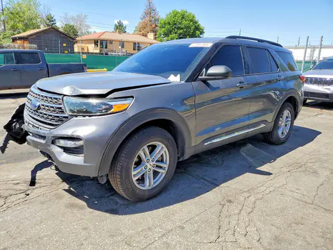 1FMSK8DHXPGA24336 — 2023 Ford Explorer, Передняя часть (Front End), фото до ремонта