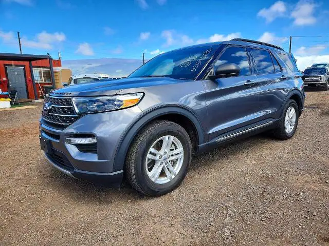 1FMSK7DH3PGA41585 — 2023 Ford Explorer, Задняя часть (Rear End), фото до ремонта