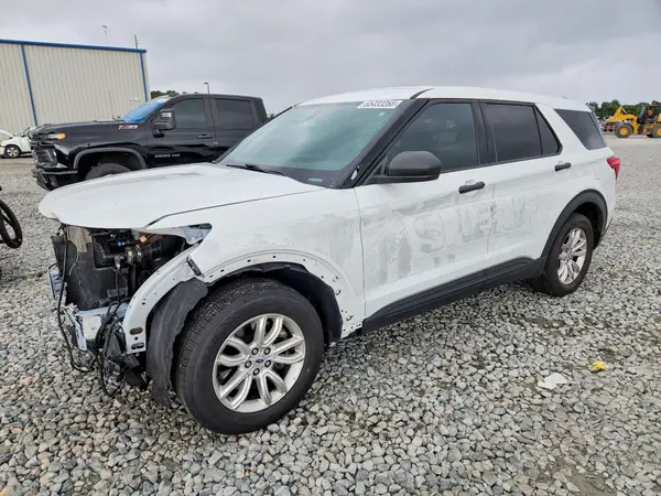 1FM5K8AC9PGB37460 — 2023 Ford Explorer, Передняя часть (Front End), фото до ремонта