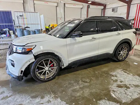 1FM5K8GC1PGB28226 — 2023 Ford Explorer, Боковая часть, фото до ремонта