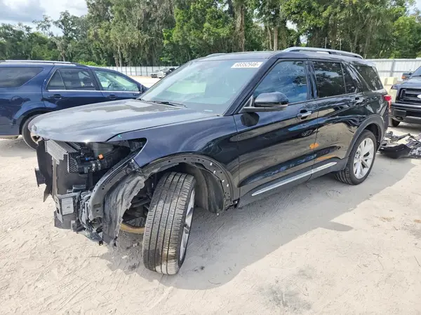 1FM5K8HC2PGA52398 — 2023 Ford Explorer, Передняя часть (Front End), фото до ремонта