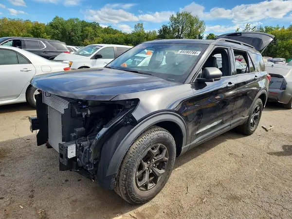 1FMSK8JH5PGA64456 — 2023 Ford Explorer, Передняя часть (Front End), фото до ремонта