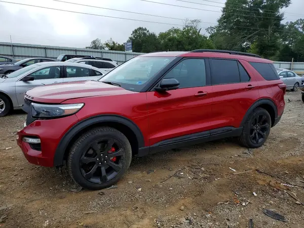 1FM5K8GC1PGB07411 — 2023 Ford Explorer, Передняя часть (Front End), фото до ремонта