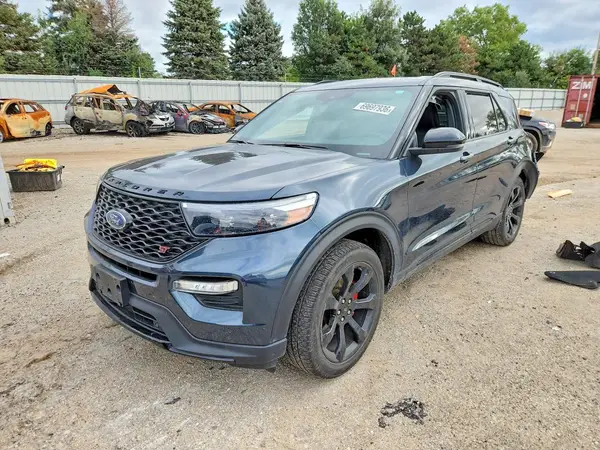 1FM5K8GC6PGC11621 — 2023 Ford Explorer, Боковая часть (Side), фото до ремонта
