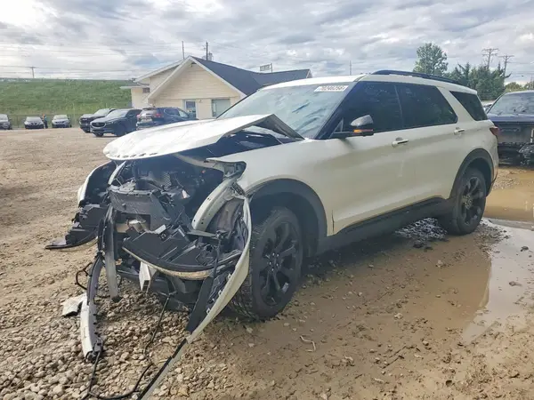 1FM5K8GC2PGB16568 — 2023 Ford Explorer, Передняя часть (Front End), фото до ремонта