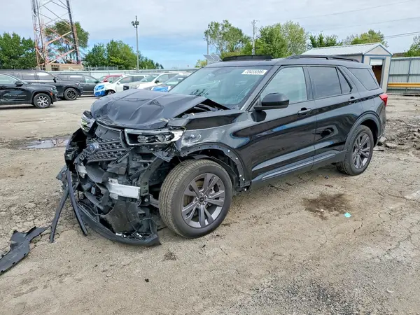 1FMSK8DH5PGA71810 — 2023 Ford Explorer, Передняя часть (Front End), фото до ремонта