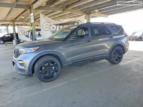 1FMSK8KH2RGA38317 — 2024 Ford Explorer, Вандализм, фото до ремонта