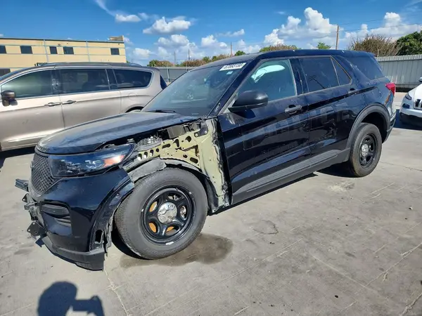 1FM5K8AC4RGA26463 — 2024 Ford Explorer, Передняя часть (Front End), фото до ремонта