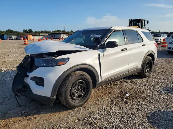 1FM5K8AB7RGA64342 — 2024 Ford Explorer, Передняя часть (Front End), фото до ремонта