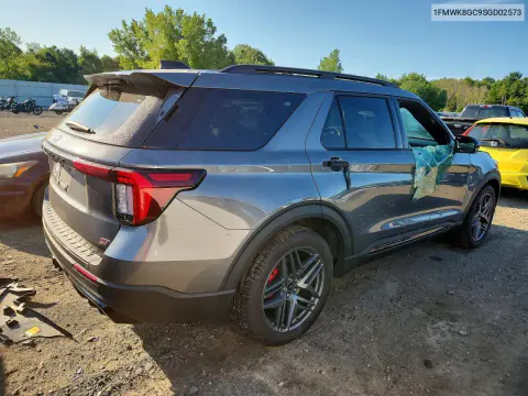 2025 Ford Explorer St VIN 1FMWK8GC9SGD02573 фото 3