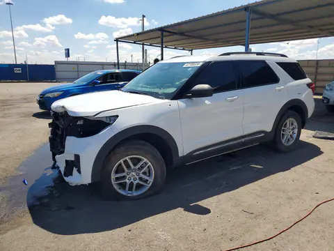 1FMUK8DH1SGA57596 — 2025 Ford Explorer, Передняя часть (Front End), фото до ремонта
