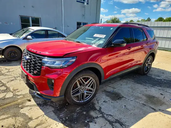 1FMWK8GC7SGA63556 — 2025 Ford Explorer, Подтопление (Water/Flood), фото до ремонта