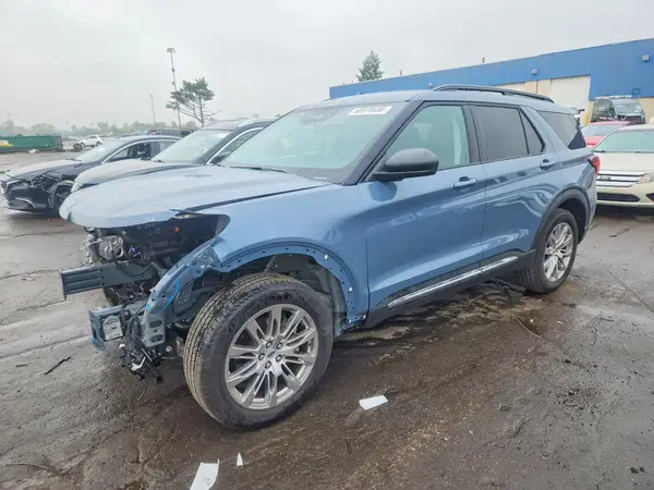 1FMUK8DH5SGB82617 — 2025 Ford Explorer, Передняя часть (Front End), фото до ремонта
