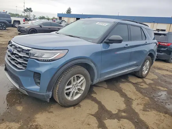 1FMUK8DH4SGD08675 — 2025 Ford Explorer, Задняя часть (Rear End), фото до ремонта