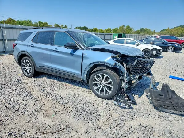 1FMUK7KH8SGB93401 — 2025 Ford Explorer, фото 4 с аукциона Copart, Передняя часть