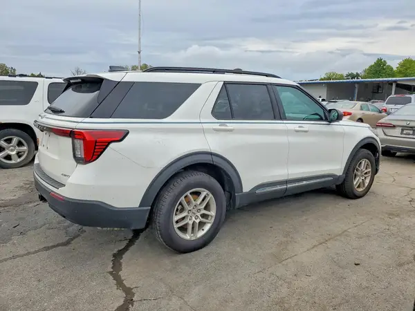 1FMUK8DH6SGC40282 — 2025 Ford Explorer, фото 3 с аукциона Copart, Подтопление