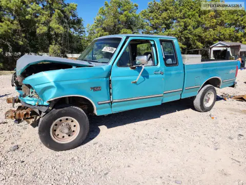 1FTEX14N4RKA53265 — 1994 Ford F-150, Передняя часть, фото до ремонта