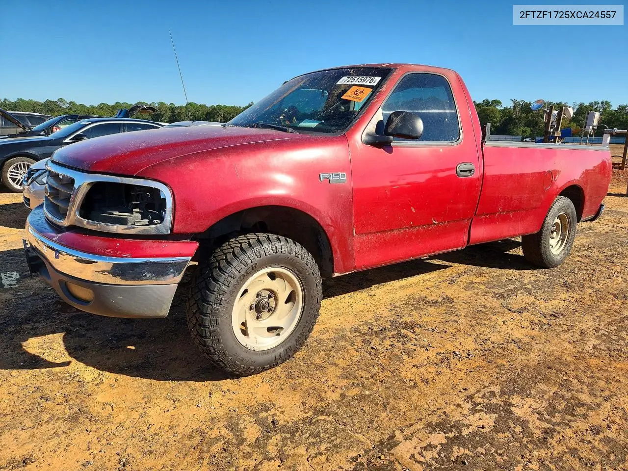 1999 Ford F150 VIN 2FTZF1725XCA24557 фото 1
