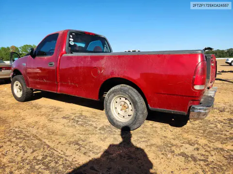 1999 Ford F150 VIN 2FTZF1725XCA24557 фото 2