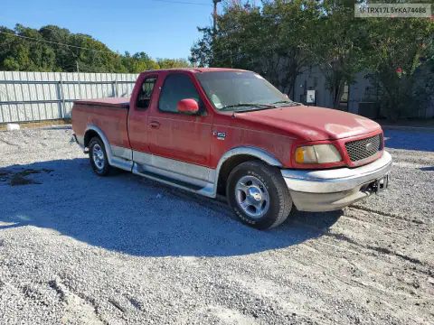 2000 Ford F150 VIN 1FTRX17L5YKA74488 фото 4