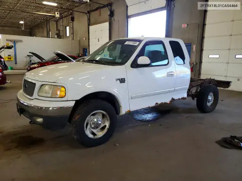 2FTRX18L01CA54464 — 2001 Ford F-150, Град, фото до ремонта
