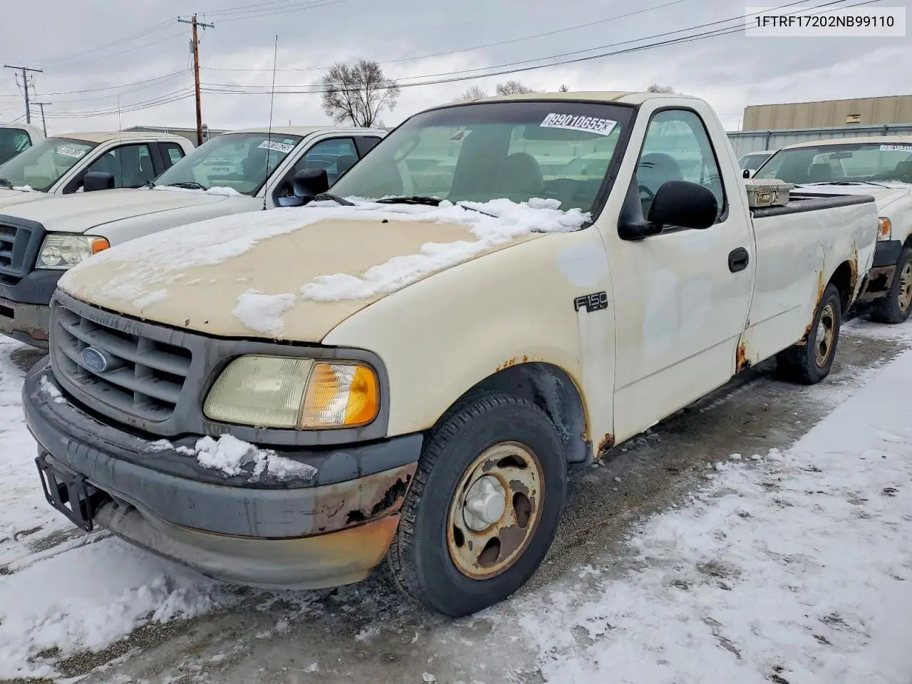 2002 Ford F150 VIN 1FTRF17202NB99110 фото 1